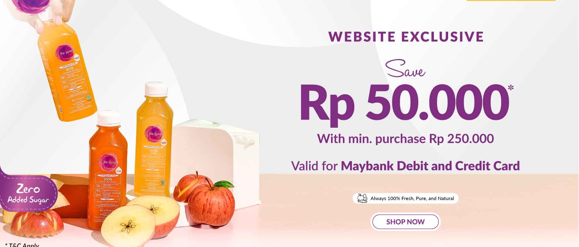 Website Maybank 50K SPECIAL OFFER