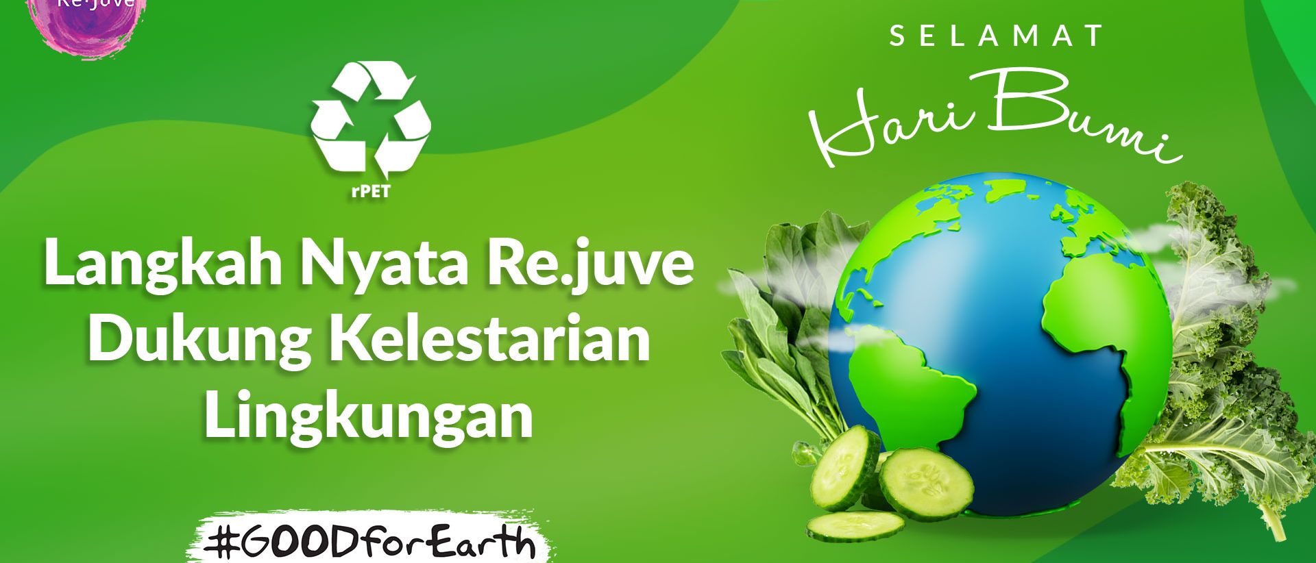 Kampanye peduli lingkungan Re.juve Towards Zero Waste