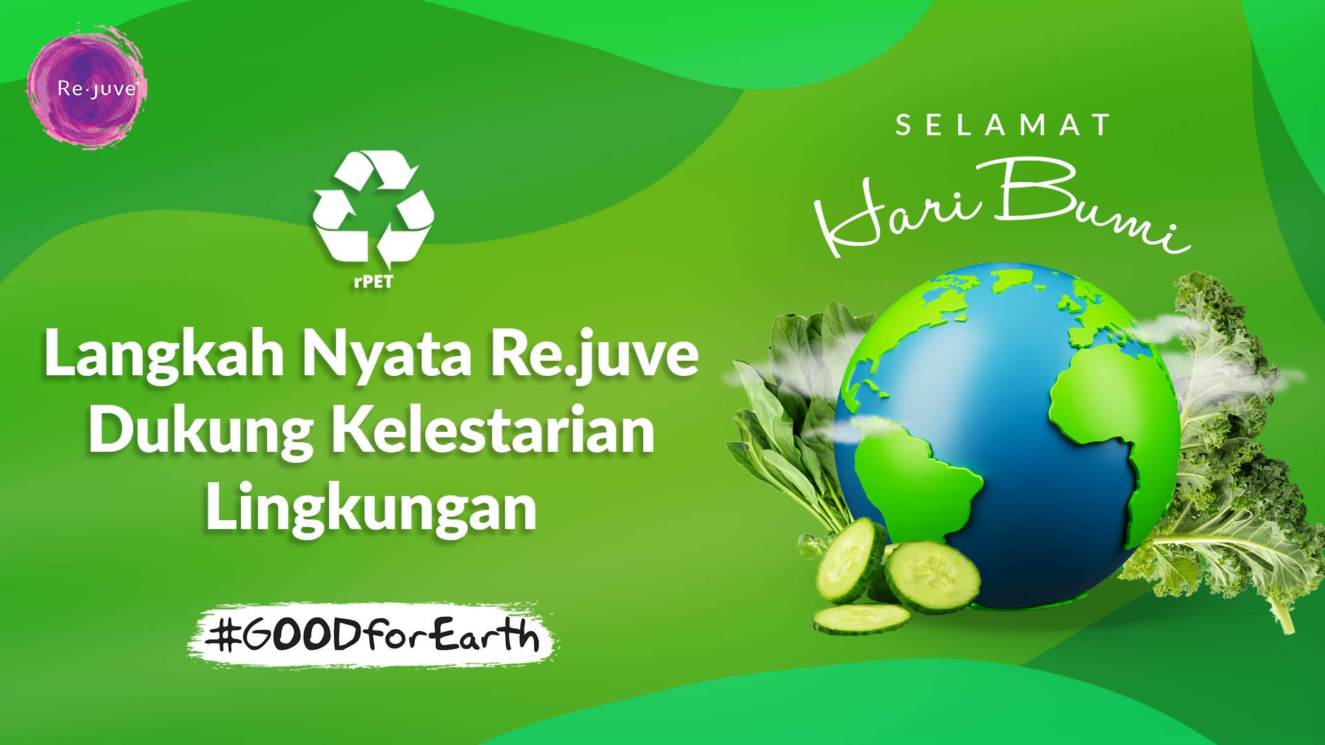 Kampanye peduli lingkungan Re.juve Towards Zero Waste